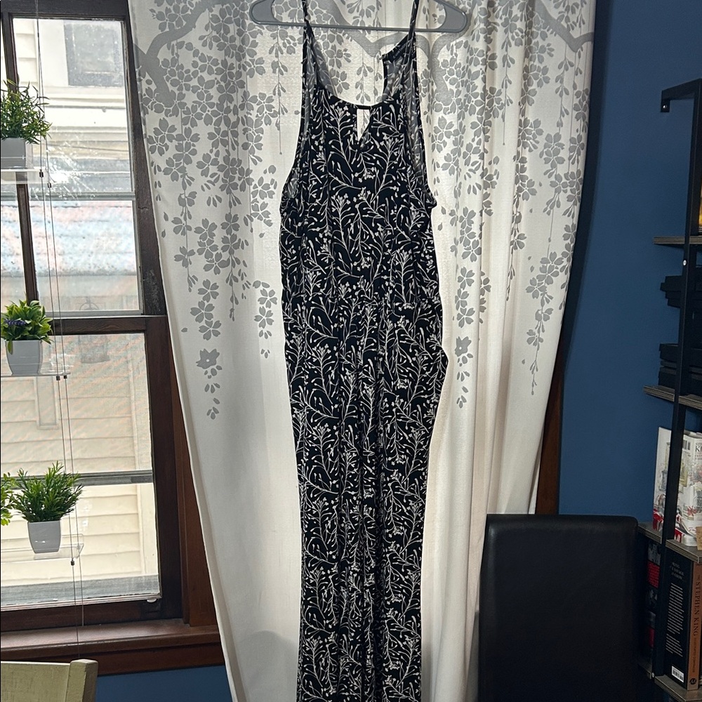 41 Hawthorn Black and White Jumpsuit